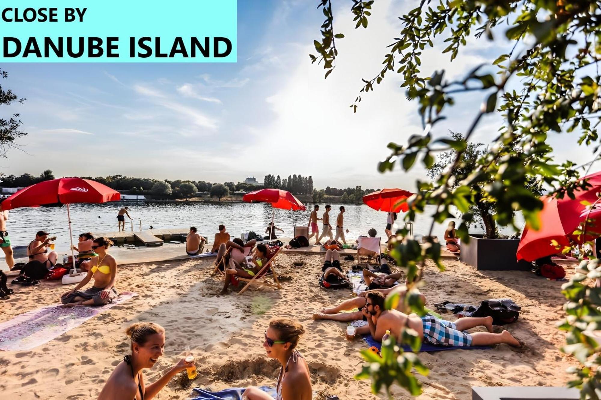 Danube Island Apartment 3 Wien Ngoại thất bức ảnh